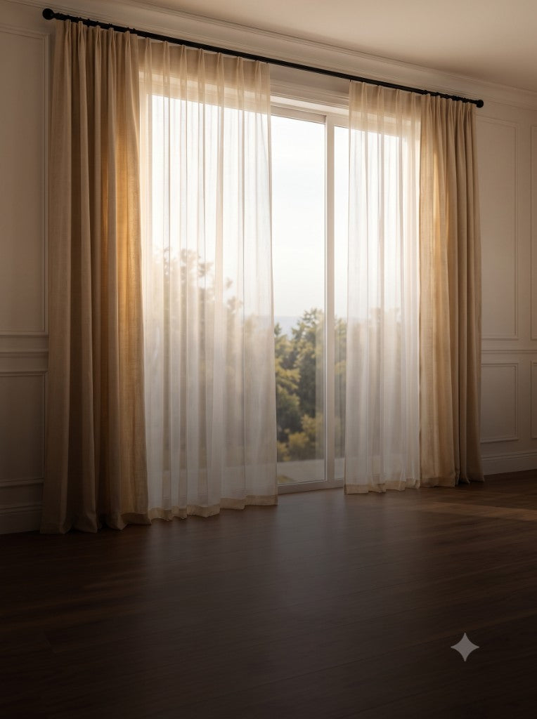 Beautiful Curtains.
Timeless Comfort.